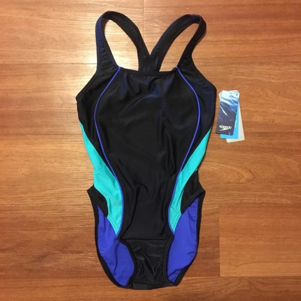 ❌SOLD❌ Black Speedo Swimsuit One Piece